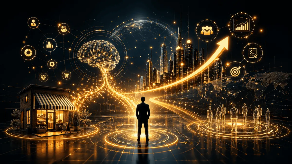 A Revolução da Gestão com Inteligência Artificial: como empresas pequenas podem operar com performance de grandes organizações